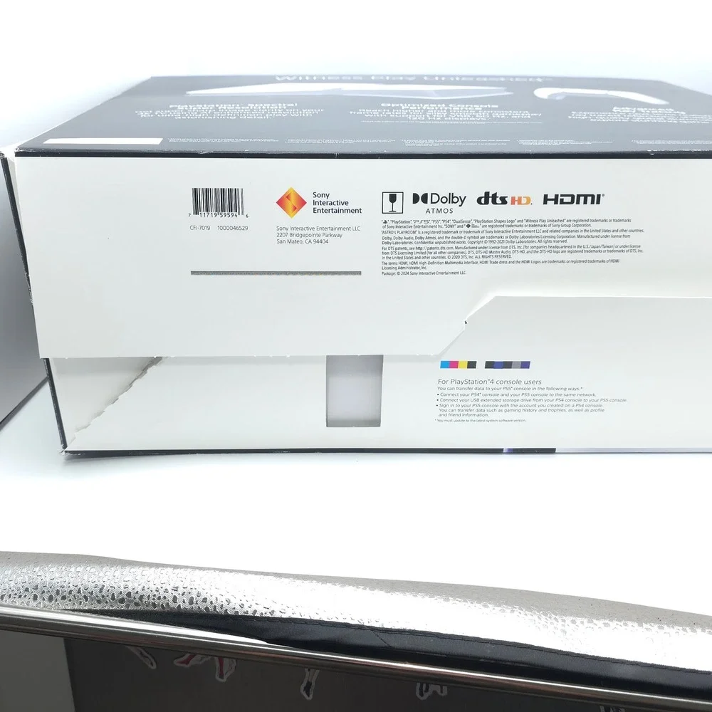 Sony PlayStation 5 Pro Box Only Retail Packaging Manuals Inserts 2TB Resell Box